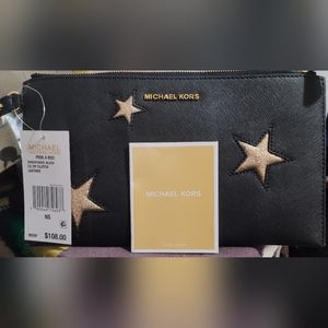Michael Kors Zip Clutch